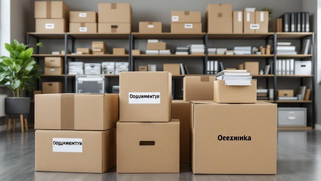 Офисный переезд: как не потерять документы и технику