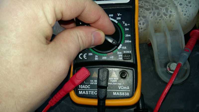Как проверить утечку тока на автомобиле мультиметром