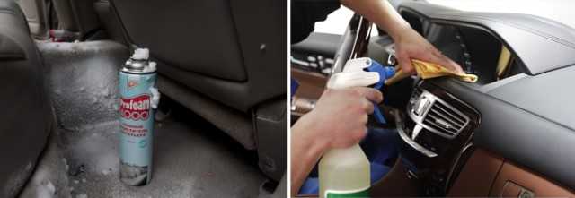 Чем отмыть пластик в салоне автомобиля: эффективные средства