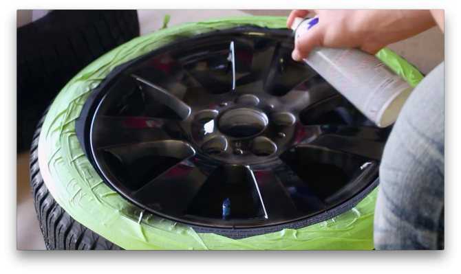Способы покраски литых дисков в домашних условиях