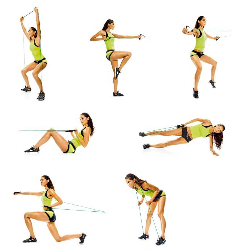 Упражнения с пружинным эспандером: польза для мужчин и женщин, комплекс упражнений для спины, грудных и других групп мышц