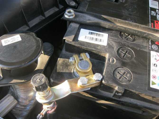 Рекомендации и инструкции по установке выключателя массы аккумулятора на автомобиле