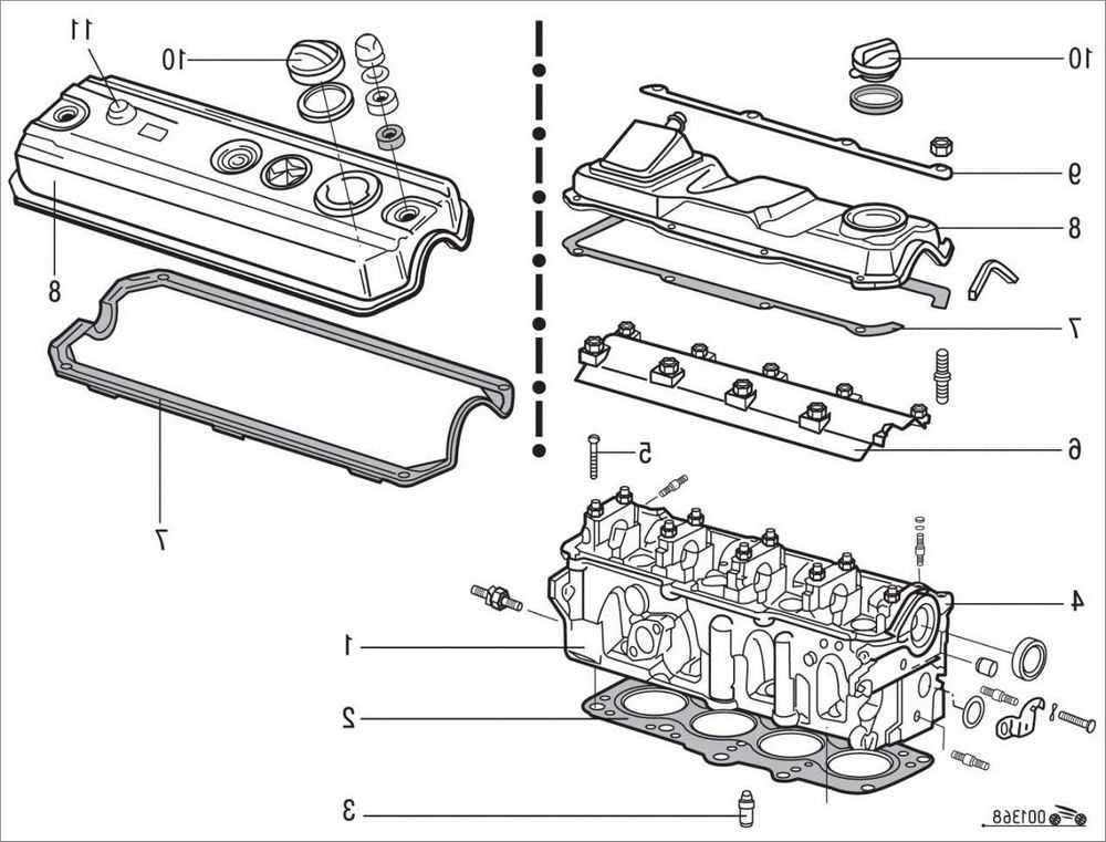 Прокладка клапанной крышки: разновидности уплотнителей, самостоятельная замена изолятора гбц
