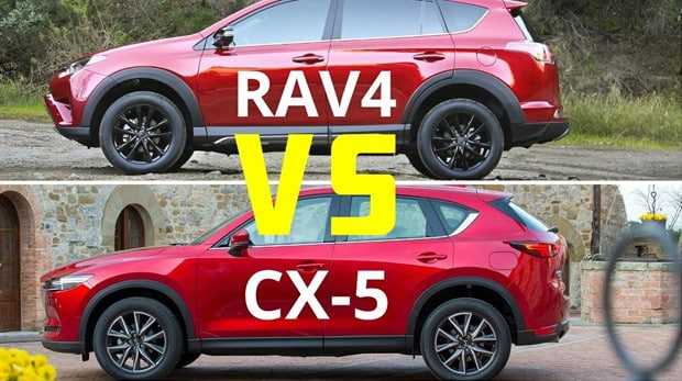 Какой кроссовер лучше toyota rav4 или mazda cx-5? | в чем разница