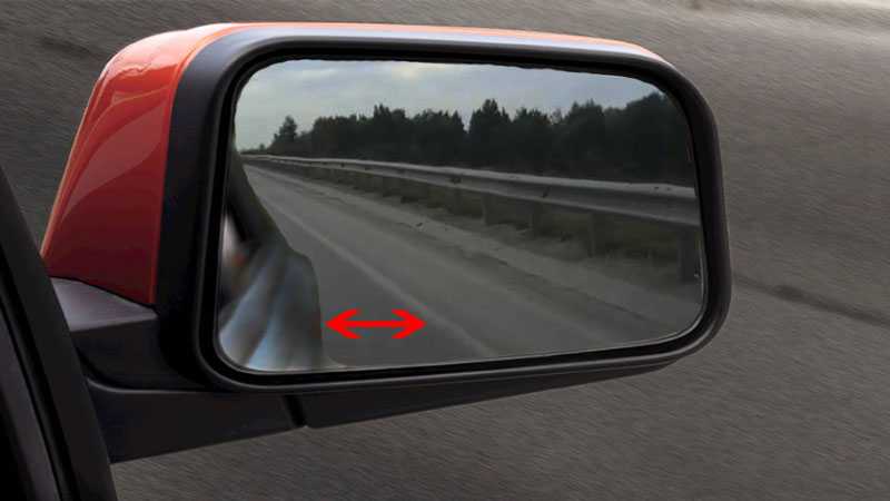 Как правильно настроить зеркала заднего вида автомобиля — инструкция + видео