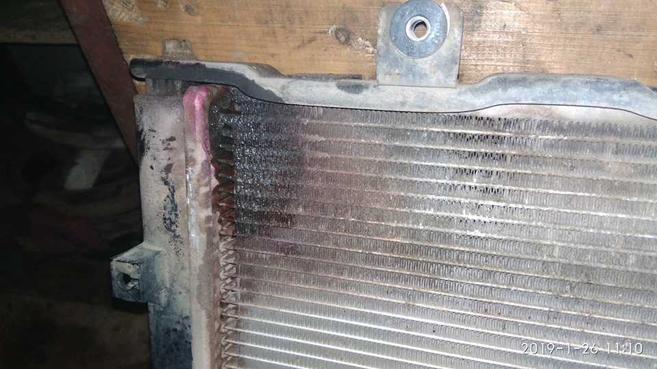 Замена охладителя кондиционера калина