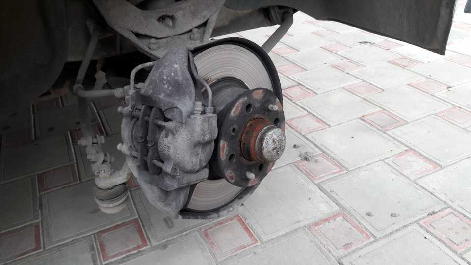 Ваз 2107 замена тормозного диска переднего колеса