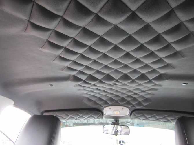 Что делать если обвис потолок в машине