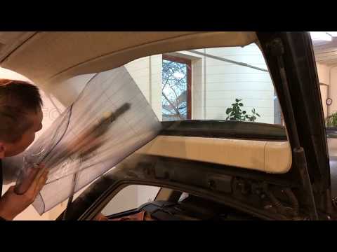 Как снять тонировку со стекла автомобиля самому в домашних условиях