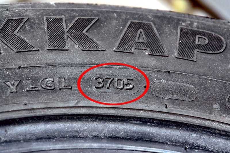 Дата производства шины, как её узнать?