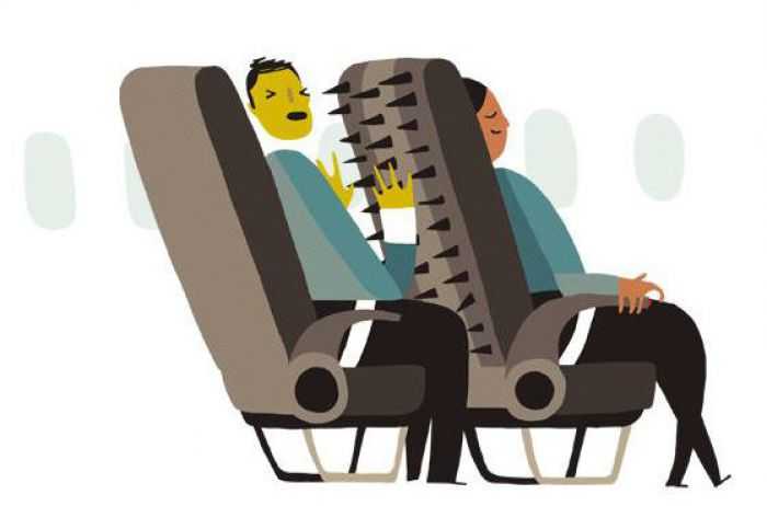 Любите откидывать спинку кресла в самолете для того чтобы вздремнуть? не нужно этого делать