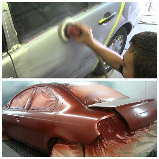 Покраска авто баллончиком - как покрасить машину своими руками