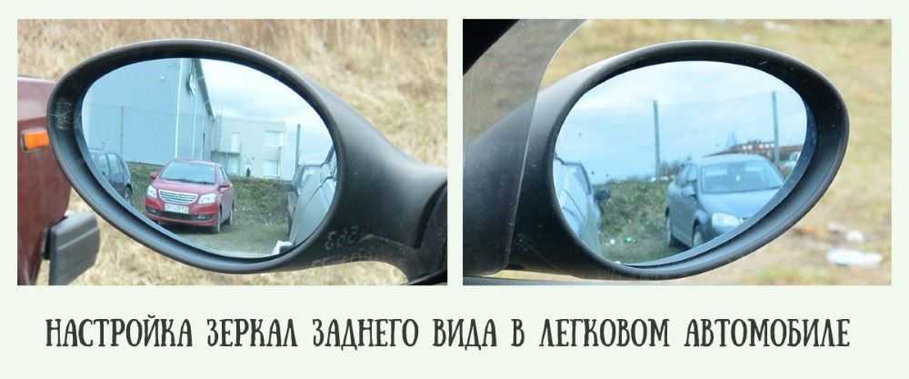 Как правильно настроить зеркала в машине