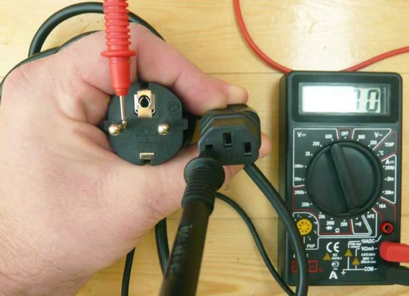 Как прозвонить провода мультиметром?