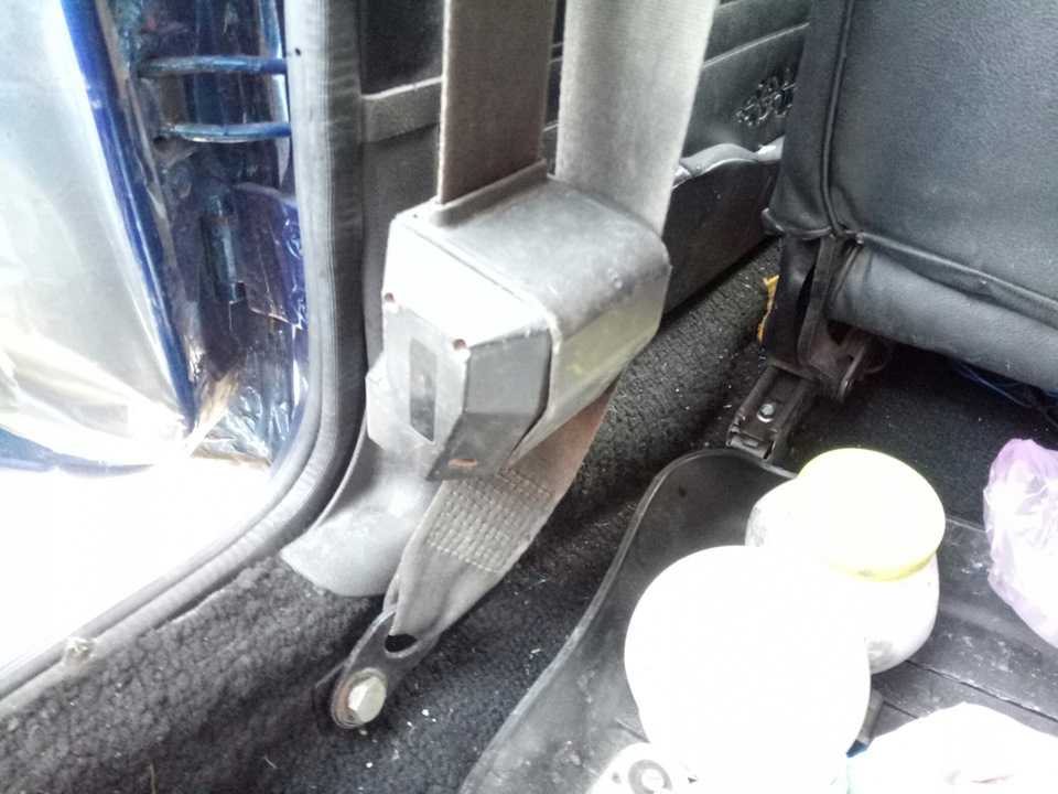 Замена передних и задних ремней безопасности на ваз 2106 | avto-gid