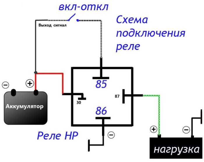 Схема подключения четырехконтактного реле - tokzamer.ru