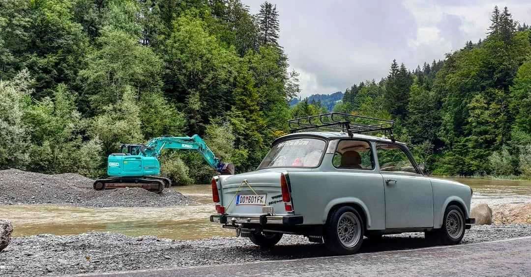 История авто: trabant. старина «траби»