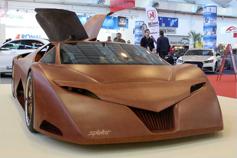 Splinter — автомобиль, изготовленный полностью из дерева (12 фото) | autozoo.ru - блог об автомобилях