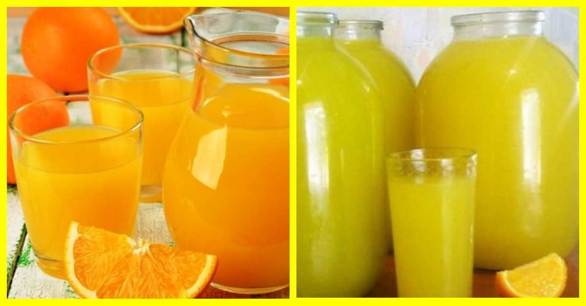 Апельсиновый напиток - 9 литров из 4 апельсинов!!! | сделай сам www.sdelay.tv