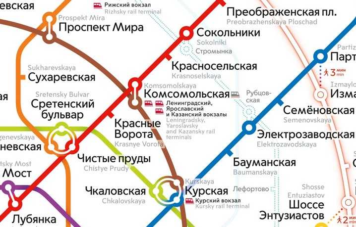 Ярославский - казанский вокзал москвы: как доехать, пешеходный маршрут