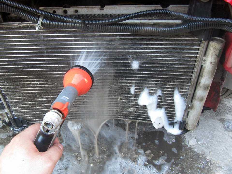 Промывка системы охлаждения двигателя в домашних условиях - чем и как промыть