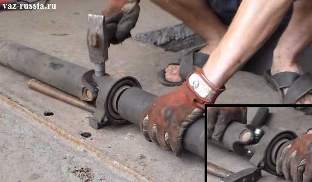 Замена крестовины карданного вала ваз 2107 |ремонт своими руками