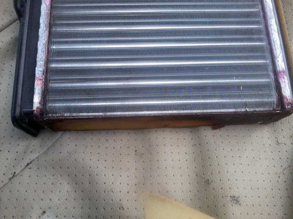 Замена радиатора печки 2123 без кондиционера