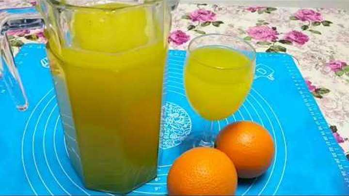 Как сделать апельсиновый сок в домашних условиях