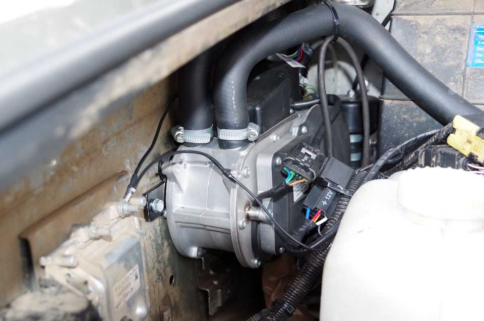 Как установить подогреватель двигателя 220в на уаз буханка?