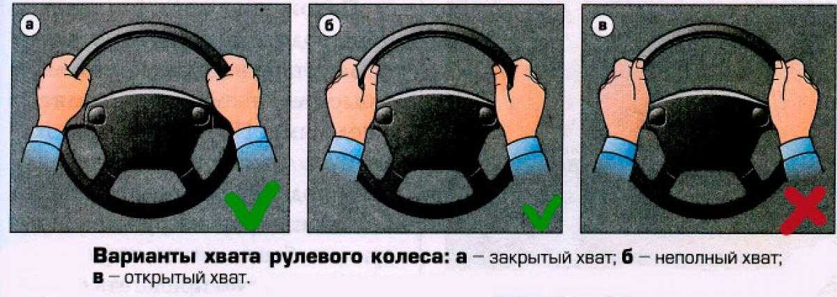 Как правильно держать руль: советы автолюбителю