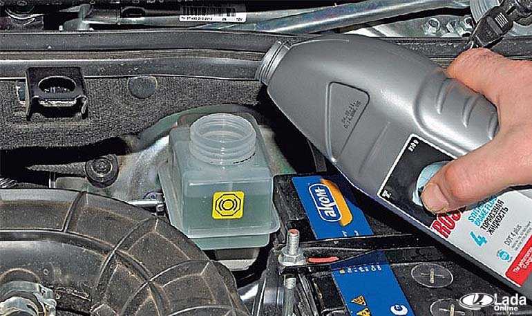 Какая тормозная жидкость используется на автомобилях лада