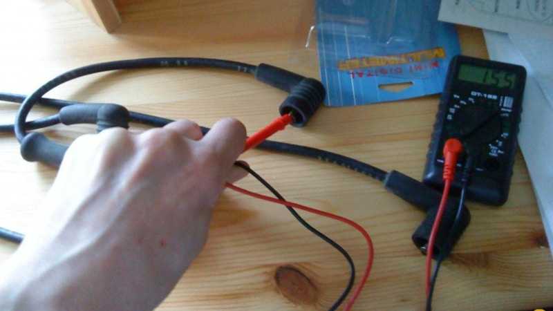 Высоковольтные провода зажигания: способы проверки, виды неисправностей и ремонт