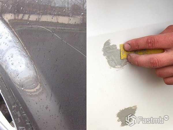 Как правильно закрасить царапину на машине своими руками - пошаговая инструкция
