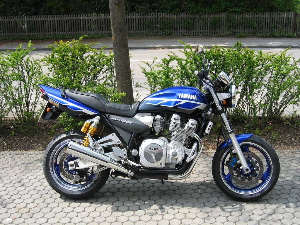 Yamaha xjr 1200 - дорожный мотоцикл с размеренным характером