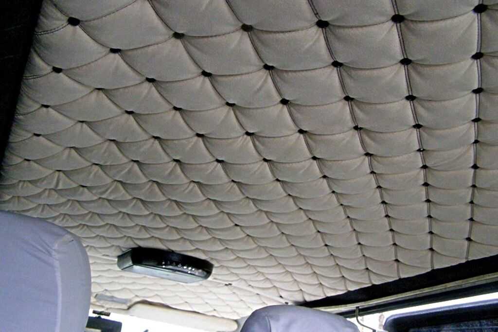 Ремонт обшивки потолка автомобиля своими руками